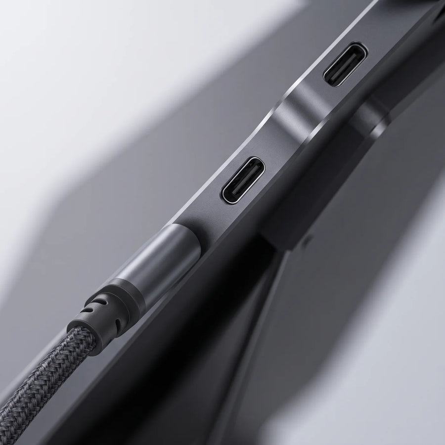 Les prises USB-C du cadre