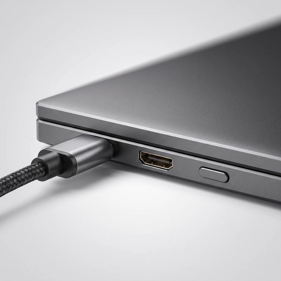 Les prises USB-C et mini HDMI